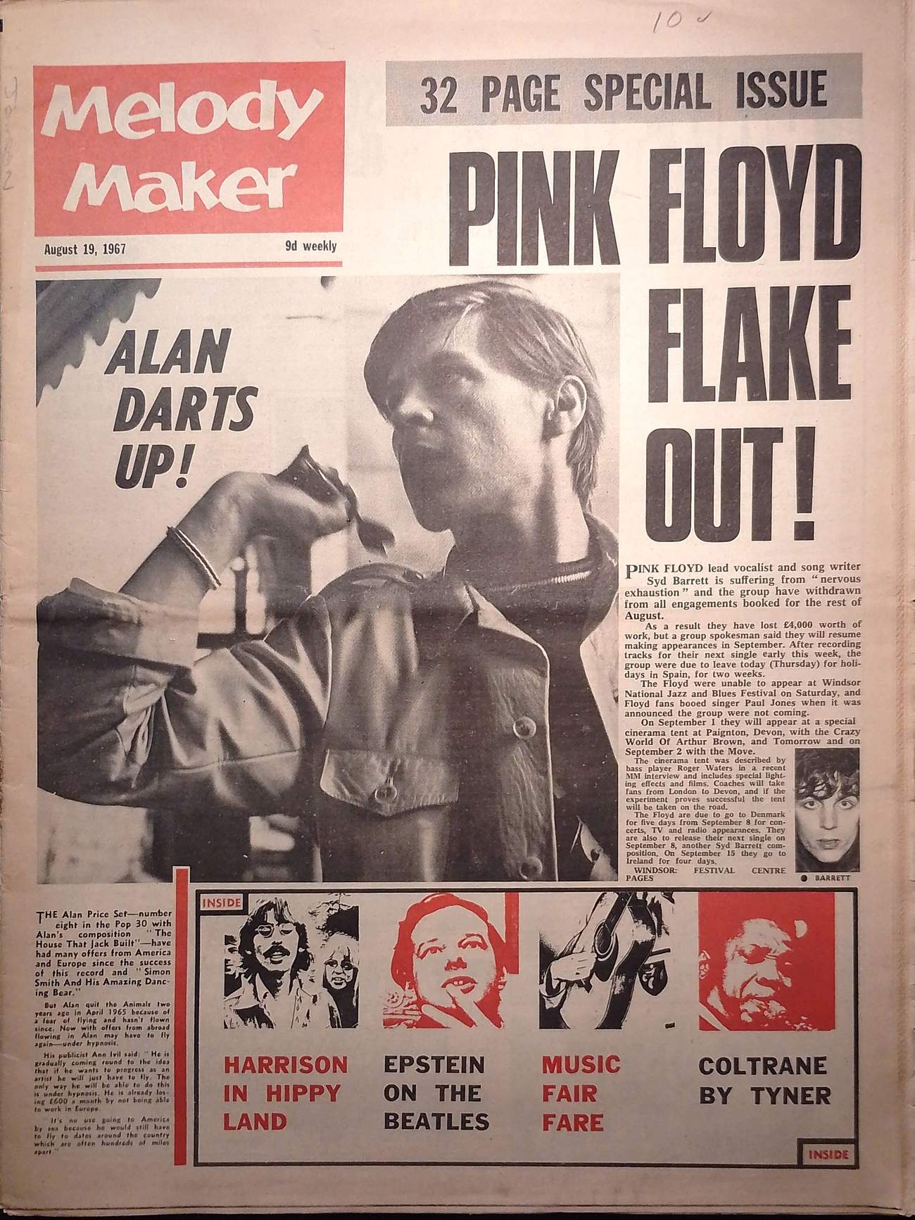 Melody Maker, August 19, 1967
